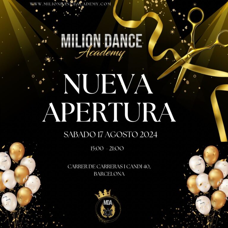 Inauguración de la Milion Dance Academy